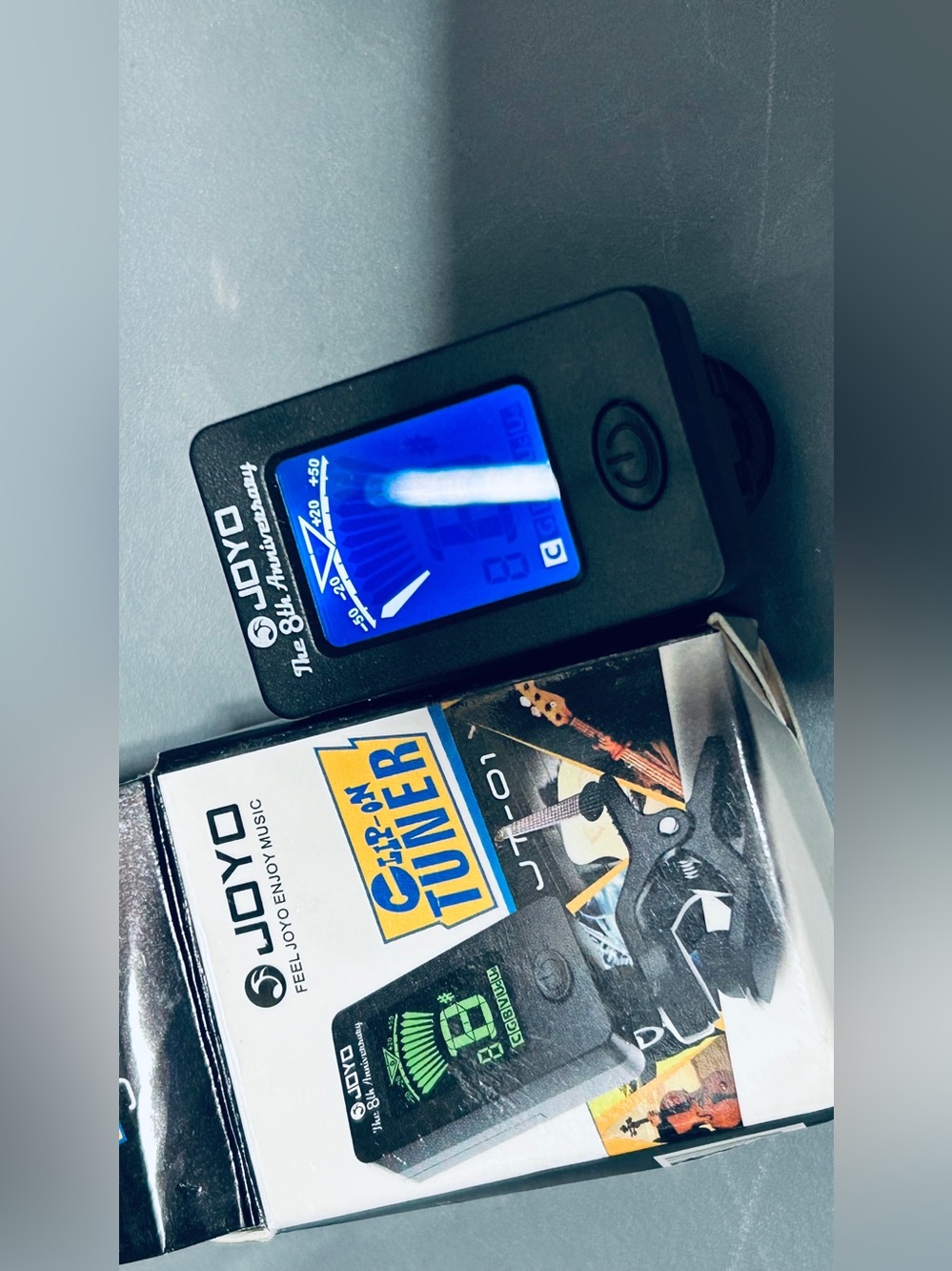 JOYO Clip-On Guitar Tuner JT-01
